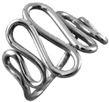 Silver ring   Air waves